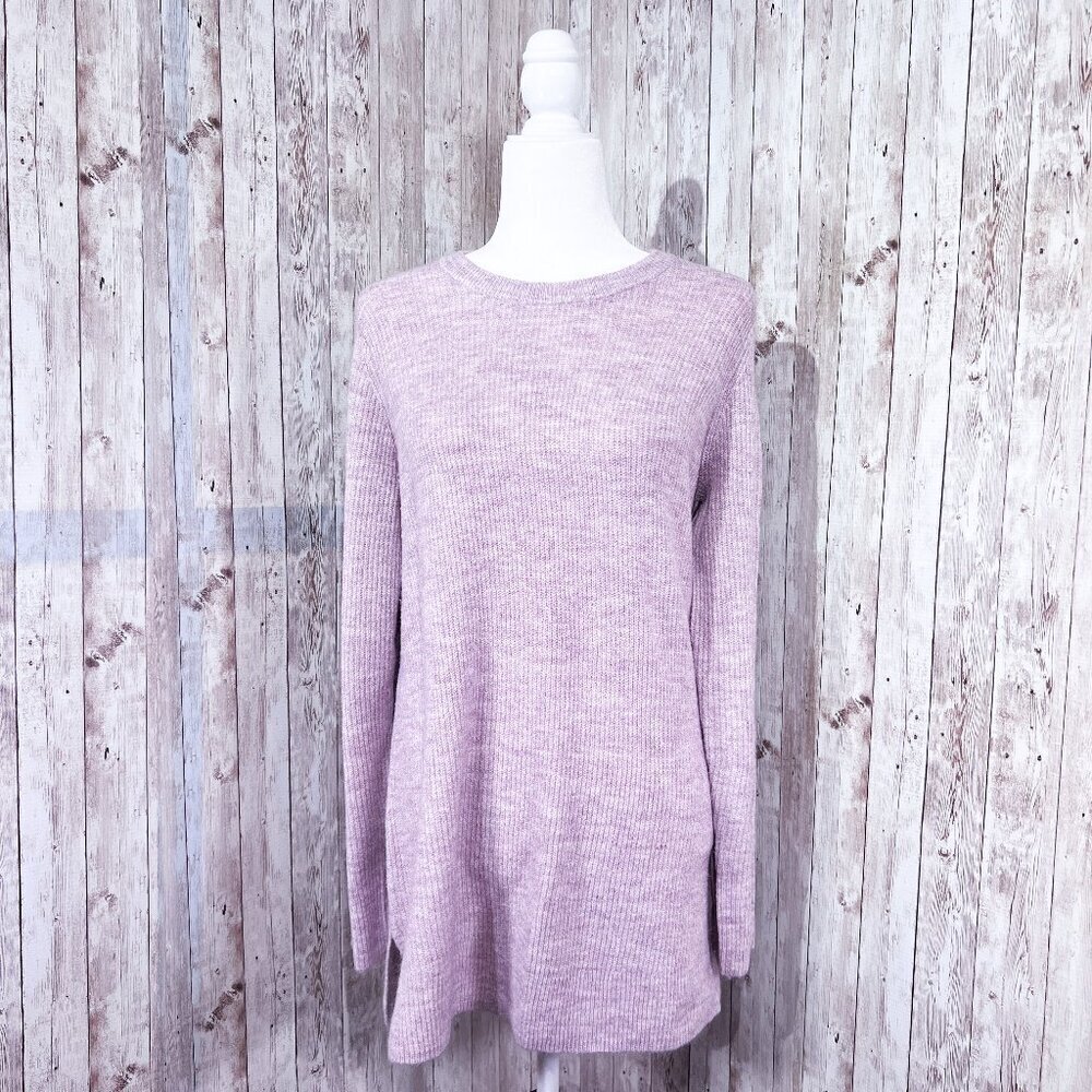 Women's Old Navy Long Sleeve Maternity Sweater | Pink | Crew Neck | Medium